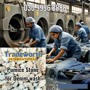 Pumice stone textile grade