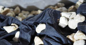 Pumice stone denim grade